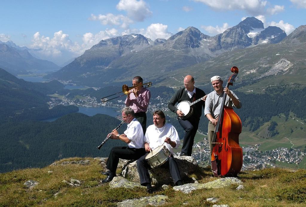 Hotel Sleep Only Pontresina Exterior foto