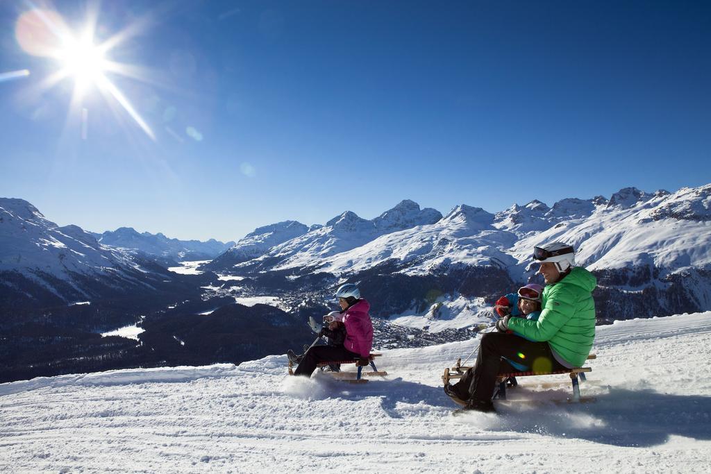 Hotel Sleep Only Pontresina Exterior foto